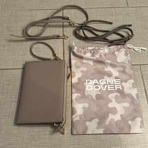 Dagne Dover wallet/purse with multiple straps—wristlet, crossbody and shoulder.